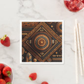 Afrikaans traditioneel patroon. Etnische Afrika Servet (Insitu)