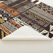 Afrikaans tribaal weefsel, abstract . sherpa deken (3/4)