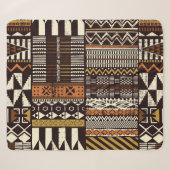 Afrikaans tribaal weefsel, abstract . sherpa deken (Voorkant (horizontaal))