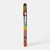 AFRIKAANS TRIBAL MASKER iPhone 16 HOESJE (Linkerkant)