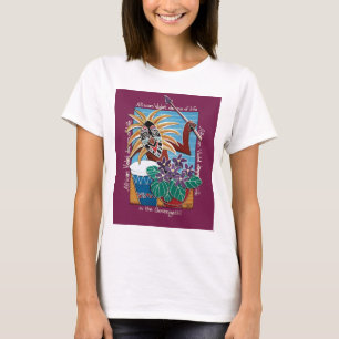 Afrikaans Violet in Serengetti T-shirt