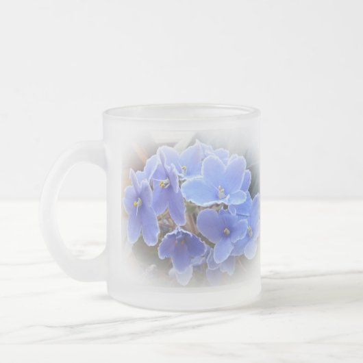 Afrikaans Violet Matglas Koffiemok (Links)