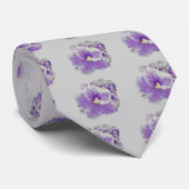 Afrikaans Violet Paars Stropdas (Opgerold)