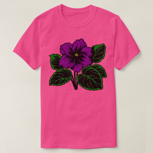 Afrikaans Violet T-shirt (Design voorkant)