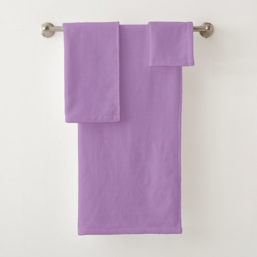 Afrikaans viooltje (effen kleur) bad handdoek (Insitu)