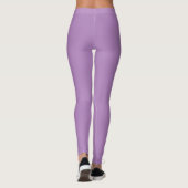 Afrikaans viooltje  (effen kleur)  leggings (Achterkant)