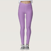 Afrikaans viooltje  (effen kleur)  leggings (Voorkant)
