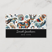 afrikaans Visitekaartje voor stamdieren (Voorkant)