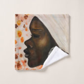 Afrikaans vrouw badhanddoeken bad handdoek (Wasdoekje)