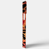 Afrikaans Vrouw en Giraffe iPhone Case (Achterkant / Rechts)