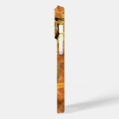 Afrikaans Vrouw en Giraffe iPhone Case (Achterkant / Links)