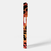 Afrikaans Vrouw en Giraffe iPhone Case (Achterkant / Rechts)