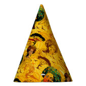 Afrikaans vrouwenportret met zonsondergang feesthoedjes (Rechts)