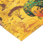 Afrikaans vrouwenportret met zonsondergang tafelkleed (Gekanteld)