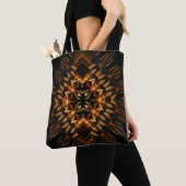 Afrikaans Vuur Schild Midden Tote Bag (Dichtbij)
