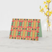 afrikaans wenskaart kaart (Gele Bloem)