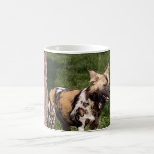 afrikaans-wild-dog-001 koffiemok (Center)