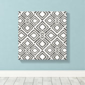 Afrikaans Wild Pattern Canvas Afdruk (Insitu (Houten vloer))