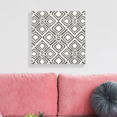 Afrikaans Wild Pattern Canvas Afdruk (Insitu (Woonkamer))