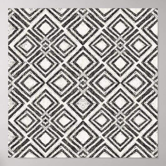 Afrikaans Wild Pattern Poster (Voorkant)