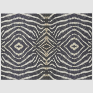 Afrikaans Zebra Stripe Patroon Decoupage Art Tissuepapier