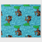  - afrikaans zeemiekvis - zee cadeaupapier (Vlak)