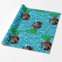  - afrikaans zeemiekvis - zee cadeaupapier