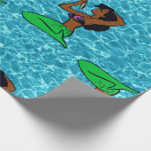  - afrikaans zeemiekvis - zee cadeaupapier (Hoek)