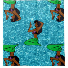  - afrikaans zeemiekvis - zee douchegordijn