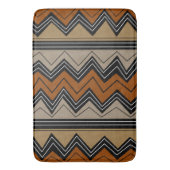 Afrikaans Zigzags Patroon Badmat (Voorkant Verticaal)