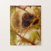 Afrikaanse aap. legpuzzel (Verticaal)