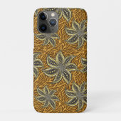 Afrikaanse Abstracte Bloemen Batik Stijl Case-Mate iPhone Case (Achterkant)