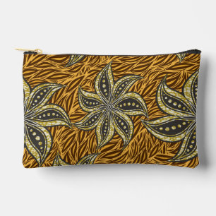 Afrikaanse Abstracte Bloemen Batik Stijl Etui