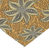 Afrikaanse Abstracte Bloemen Batik Stijl Korte Tafelloper (Hoek)