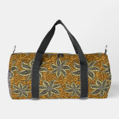 Afrikaanse Abstracte Bloemen Batik Stijl Plunjezak (Achterkant)