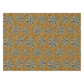 Afrikaanse Abstracte Bloemen Batik Stijl Tafelkleed (Voorkant (Horizontaal))