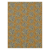 Afrikaanse Abstracte Bloemen Batik Stijl Tafelkleed (Voorkant)
