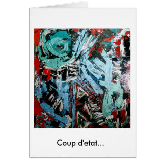 Afrikaanse Abstracte Expressionistische Zwarte Kun