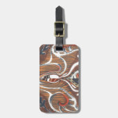 Afrikaanse Abstracte kunst Print Bagagelabel (Voorkant verticaal)
