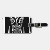 Afrikaanse Abstracte kunst Print Bagagelabel (Voorkant horizontaal)