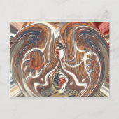 Afrikaanse Abstracte kunst Print Briefkaart (Voorkant)