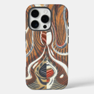 Afrikaanse Abstracte kunst Print iPhone 16 Pro Hoesje