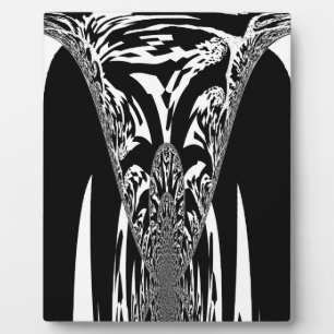 Afrikaanse Abstracte kunst Print Fotoplaat