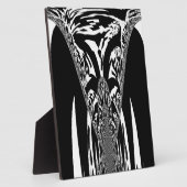 Afrikaanse Abstracte kunst Print Fotoplaat (Zijkant)