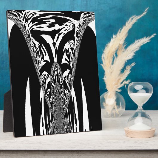 Afrikaanse Abstracte kunst Print Fotoplaat (Zijkant)