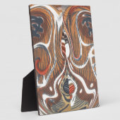 Afrikaanse Abstracte kunst Print Fotoplaat (Zijkant)