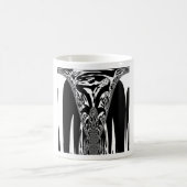 Afrikaanse Abstracte kunst Print Koffiemok (Center)