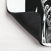 Afrikaanse Abstracte kunst Print Muismat (Hoek)