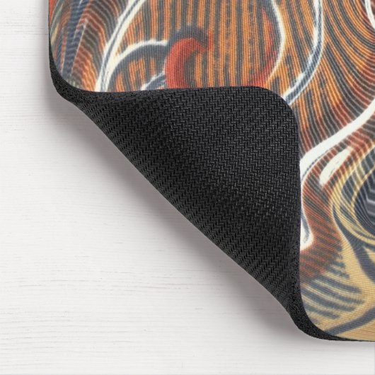 Afrikaanse Abstracte kunst Print Muismat (Hoek)