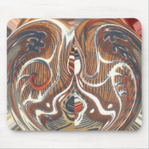 Afrikaanse Abstracte kunst Print Muismat